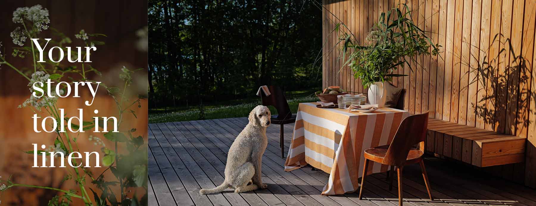 LINENME AL FRESCO DINING